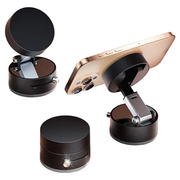 360° Magnetic Phone Holder – Strong Magnetic Suction Mount for Car, Desk & Tabletop