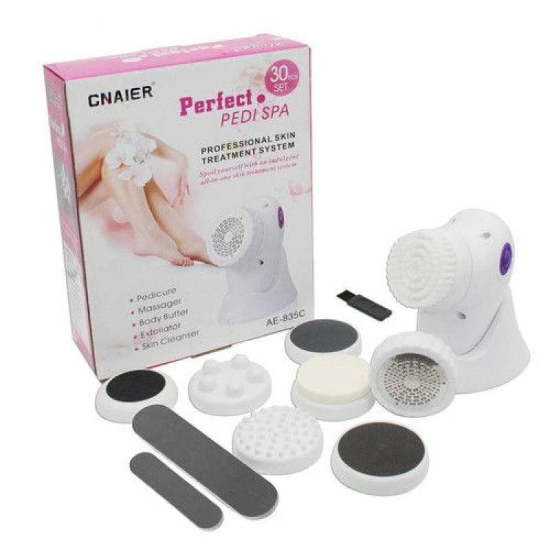 30-in-1 Electric Pedicure Kit – Foot Care & Callus Remover Set with Storage Box