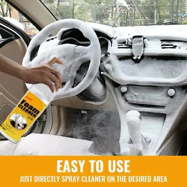 Multi-Purpose Foam Cleaner – 650ml Powerful Stain Remover for Home & Car