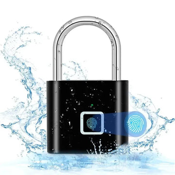 Smart Fingerprint Padlock – Keyless Biometric Security | USB Rechargeable Waterproof Lock