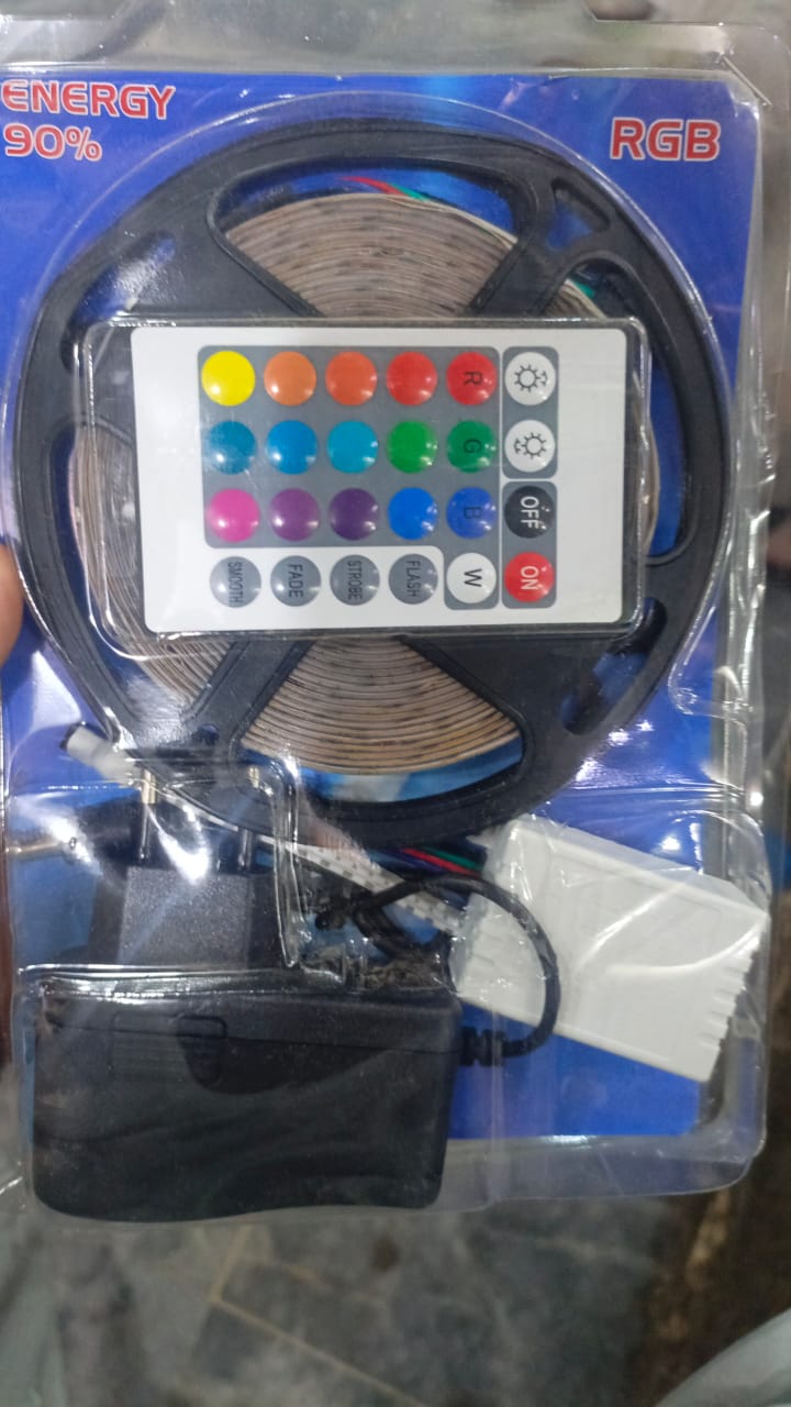 Smart LED Strip Lights – RGB Color Changing Lights with Remote & App Control