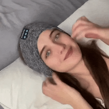 Sleeping Headphones Headband – Bluetooth Wireless Music Headband with Built-in Speakers for Sleep, Relaxation & Workout